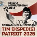 Flyer rekruitmen TEP Kementerian Transmigrasi RI.