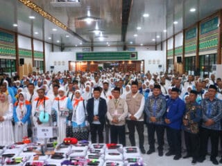 Lepas 360 Jemaah Kloter 13, Sudian Noor Berharap Jemaah Banua Raih Haji Mabrur