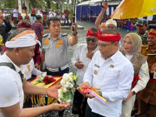Wabup Syairi Mukhlis Resmikan Pura Prajapati di Telagasari, Perkuat Kerukunan dan Toleransi di Kotabaru