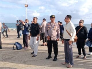 Kapolres Kotabaru Kunjungi Polsek Pulau Sembilan, Polsek Terjauh di Tengah Laut Perkuat Pelayanan Masyarakat