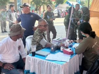 Wujudkan Gerakan Aksi Indonesia ASRI, Pemkab Kotabaru Gelar Pasar Murah, Donor Darah dan Gotong Royong