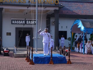 HUT ke-81 TNI, Danlanal Kotabaru Tekankan Kemanunggalan Sejati TNI dan Rakyat