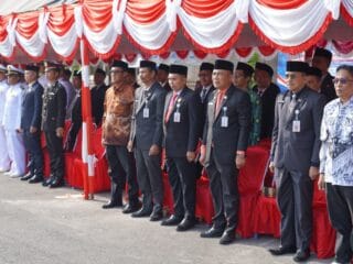 Pemkab Kotabaru Hadiri Upacara HUT ke-81 TNI, Tegaskan Komitmen Perkuat Sinergi